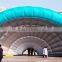 Hot selling outdoor giant inflatable wedding tent, inflatable clamshell for event
