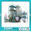 High quality good price 4-6 tph animal feed mill line