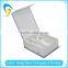Handmade luxury cardboard paper clamshell box for cosmetic packaging