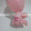 pink inflatable rabbit animal toy,cute inflatable hugging rabbit