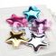 Christmas Children Colorful Glitter Leather Hair Bow With Star
