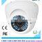 1.0mp/1.3MP/2.0MP 720p/960p/1080P IP 66 waterproof outdoor AHD dome cameras, CCTV cameras with IR-cut, 2.8-12mm varifocal lens