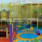 Kaiqi PVC indoor playground equipment Candy theme with net climber and sandbox KQ60263A