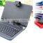 2014 hot selling leather case for 7 inch keyboard Tablet PC with Mini USB 2.0 connector