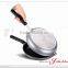 ALUMINUM DOUBLE SIDED FRYING PAN WITH REMOVABLE HANDLE
