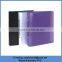 semitransparent PP 4 ring binder, small plastic ring binder