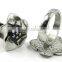 Hot sale unique friendship ring women fashion rings black rose ring