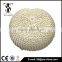 Fashion new circle design knitted cotton floor cushion in different color