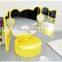 Animal shaped folding plastic funny mirror/Creative folding mirror
