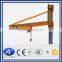 easy operated cantilever wall mounted swing jib crane