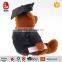 Cheap Toy China Plush Bachelor Bear Custom Stuffed Toy Graduation Teddy Bear