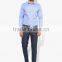 2016 Hot Slim Fit 100% Cotton Custom New Pattern Check Shirt