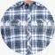 Casual Style Checked Custom Made Cotton Pant Shirt New Style