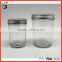 2 Size Available 200ml & 400ml High White Glass Material Glass Ice Cream Jar With Lid