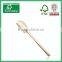 Double side wooden bristle brush with massager on the other side
