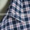 Wholesale yarn dyed plaid brushed cotton fabric for mens shirt