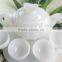 best selling durable white crystal marble bowl set for gift