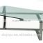 China living room rectangle stainless steel coffee table