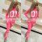 autumn two letters long sleeved sweater color two piece suit female 9907