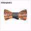 Wooden fashion bow ties fashion OEM design welcome