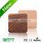 Most popular hot sale high quality 2600mah portable universal wood power bank for smart phones
