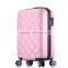 abs pc fashion zipper vintage jewelry suitcase set