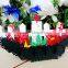 new design 3d pop up christmas candle greeting card for new year