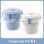 Various and Long-lasting fish farming equipment plastic bucket with handle for home & commercial use with various sizes