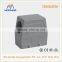 ME-H10B-SK-4B-PG16, Industrial Al-Alloy Die-Cast Material IP65 NBR Side Entry Hoods of Heavy Duty Connector
