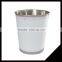 2016 Hot Selling Metal Open Top Waste Bin Storage Rubbish Bin For Kitchen