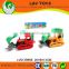 New Pull back car toy fire trucks Friction plastic truck toy set