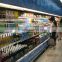 supermarket display refrigerated showcase