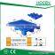 Heavy duty recycled storage plastic pallet for warehouse