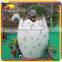 KANO1174 Excibits Artificial Mechanical Dinosaur Egg Statue