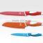 CK-6018 Discount for 2016 colorful blade ceramic non-stick kitchen appliance chef knife knifes set