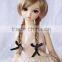 High quality synthetic long braid wavy 1/4 bjd doll wigs