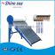 Hot water solar heater system copper coil
