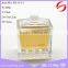 100ml square shape small mouth exquisite play girl perfume glass bottle