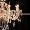 Gold Transparent Crystal Decoration Pendent Lamps