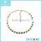 Custom Green Crystal Beads Vintage Necklace Yiwu Diy