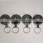 2015 popular half black retractable metal badge reel holder