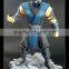 Online game characters sub zero male custom resin crafts figure