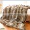 faux fur blanket, faux fur throw, PV fur throw