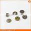 Plating sewable magnetic clothes button with 2 holes, magnet two hole buttons