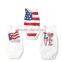 American Flag Print Baby Romper for Infantil Boy Jumpsuit Kids Overall Fashion New Born Infant Clothes Clothing