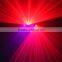 Four tunnel laser disco club show lighting Red, Violet effects light