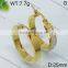 Fashion Wholesale stainless steel golden earring hooks