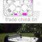 rectangular shape whirlpool massage 7 person design hot tubs
