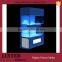 Free design tempered glass cell phone accessory display rack,mall kiosk for cell phone showcase display