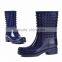 Green Pvc Material Waterproof Rain Boots Rainshoes for Women Ladies
